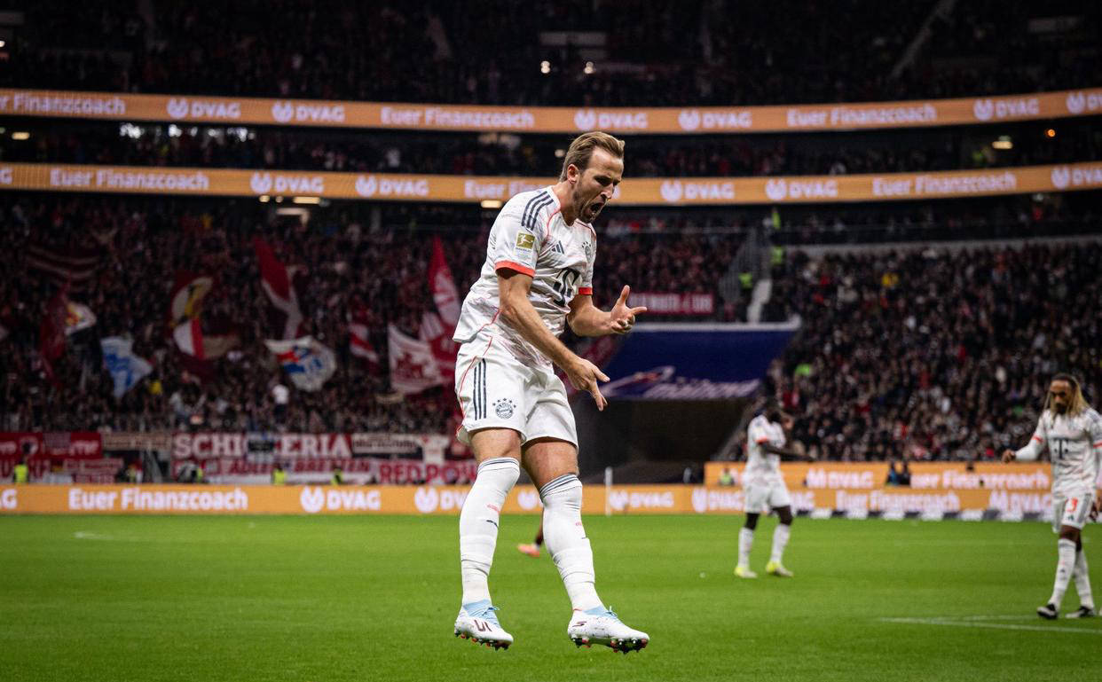 拜仁厉害了！6连胜狂进25球，凯恩破门14次，德甲冠军指日可待？